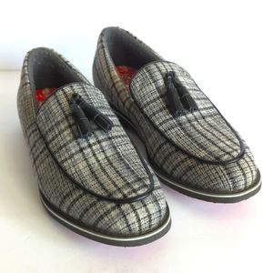 G/ FORE LEATHER & WOOL FABRIC WOMEN'S SHOES